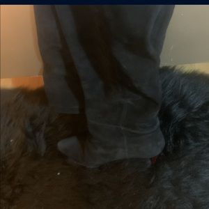 Balmain x H&M over the knee boots